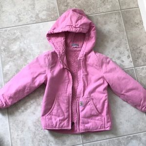 Pink Girls Carhartt Jacket 4T